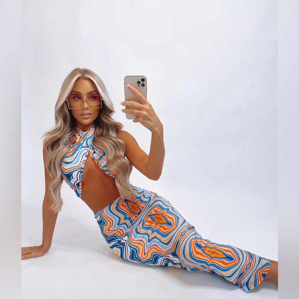 Two Piece Skirt Set